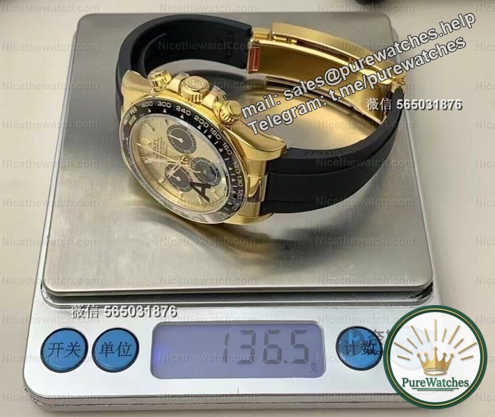 VS factory Rolex Yuwen Le Daytona actual test: Is this “gold and black combination” really stable?