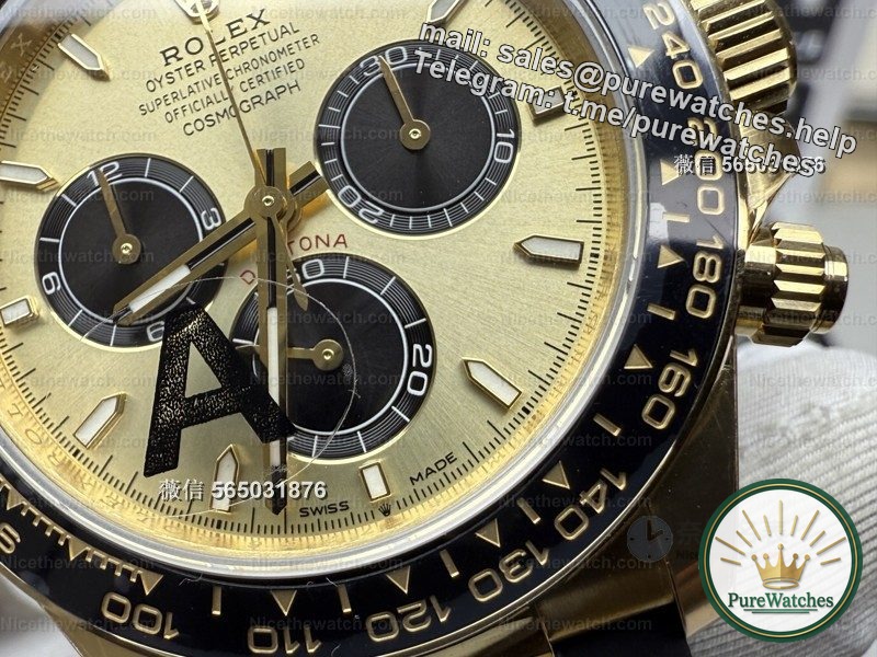 VS factory Rolex Yuwen Le Daytona actual test: Is this “gold and black combination” really stable?