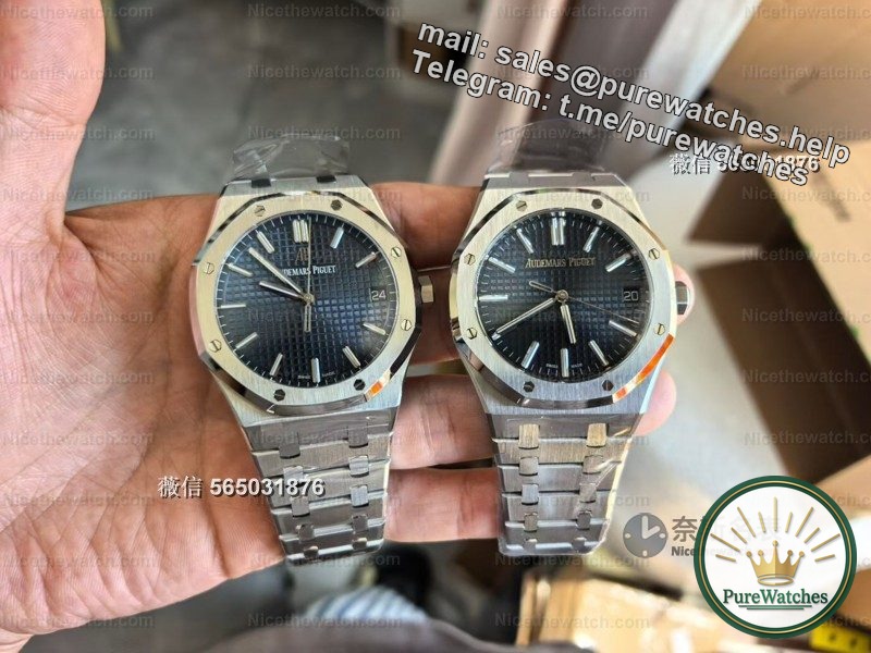 How to choose between VS factory Audemars Piguet Royal Oak 15500 and 15510? In-depth review of Dandong 4302 card-free movement