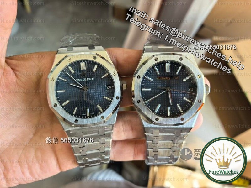 How to choose between VS factory Audemars Piguet Royal Oak 15500 and 15510? In-depth review of Dandong 4302 card-free movement