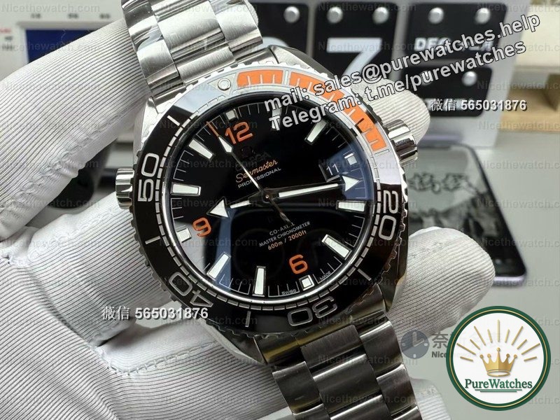 VS factory Omega quarter orange V2 version actual test: 8900 integrated movement + soft rubber ring, analysis of the two core advantages