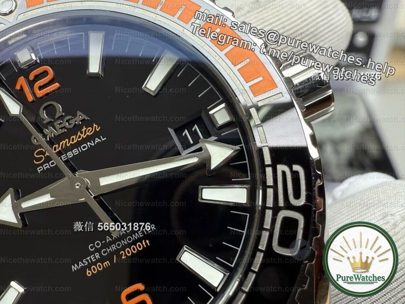 VS factory Omega quarter orange V2 version actual test: 8900 integrated movement + soft rubber ring, analysis of the two core advantages