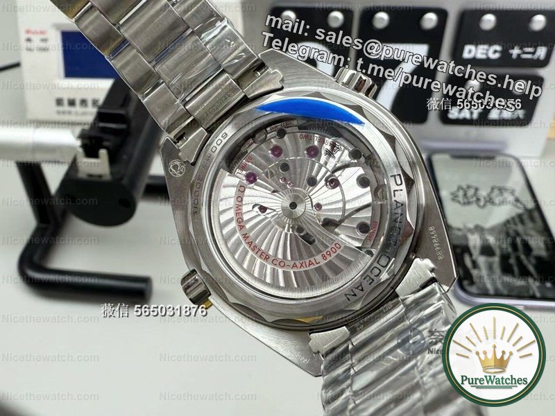 VS factory Omega quarter orange V2 version actual test: 8900 integrated movement + soft rubber ring, analysis of the two core advantages
