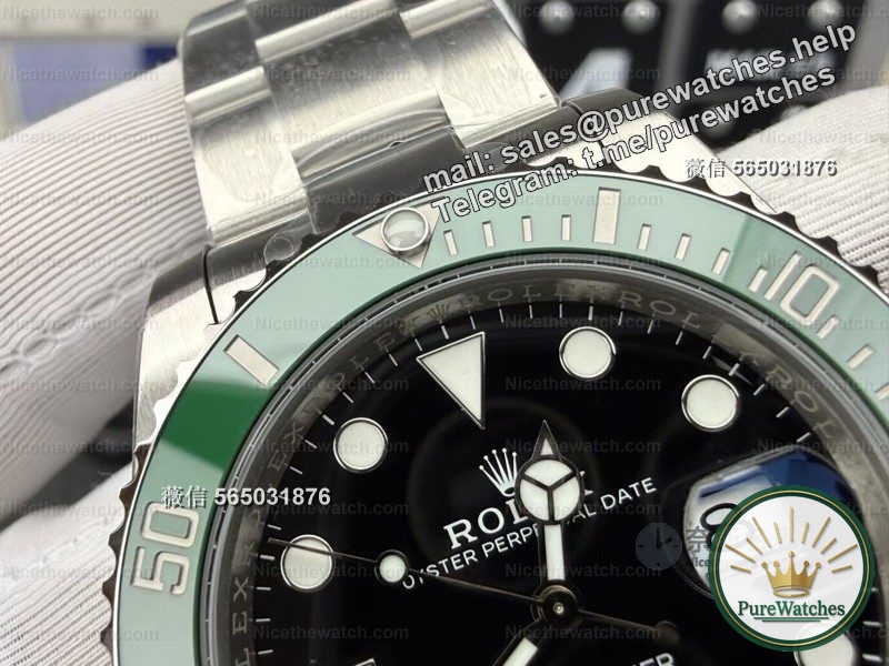 VS factory 41mm green water ghost actual test: Dandong 3235 movement + 70 hours of power, this replica water ghost is so fragrant!