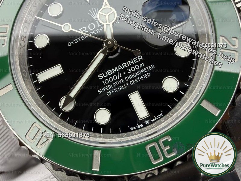 VS factory 41mm green water ghost actual test: Dandong 3235 movement + 70 hours of power, this replica water ghost is so fragrant!