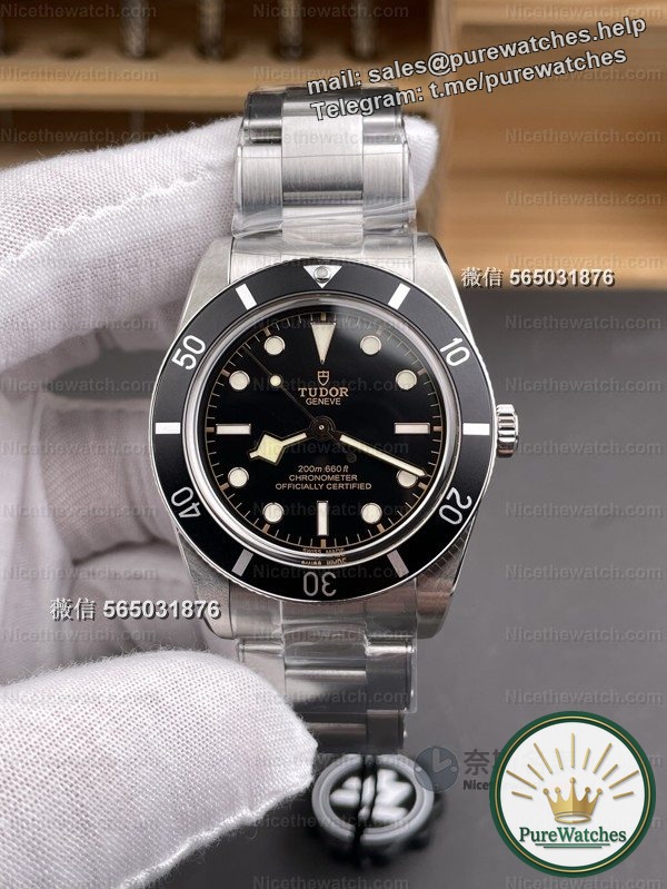 ZF factory Tudor Biwan 54 actual measurement: 37mm small watch diameter + Seagull 2824, this retro diving watch is really good!