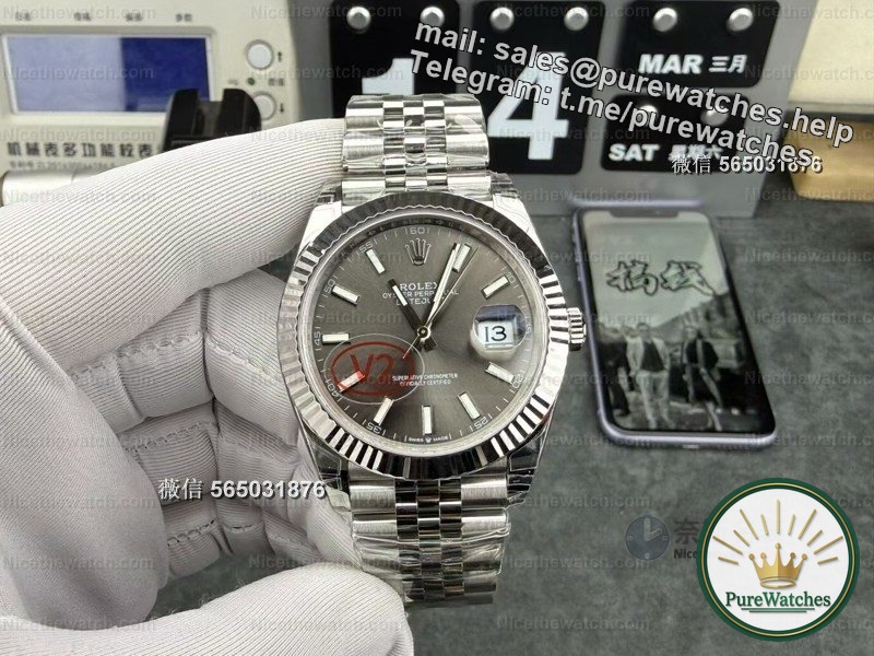 The first choice for low-key high-end? Real wearing report of VS factory 41mm gray log V2 version, the advantages and disadvantages are explained clearly at once