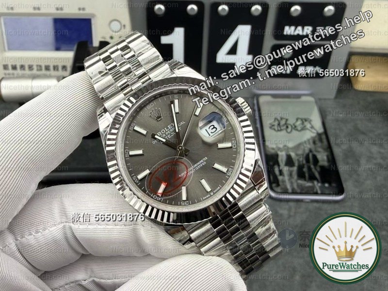 The first choice for low-key high-end? Real wearing report of VS factory 41mm gray log V2 version, the advantages and disadvantages are explained clearly at once