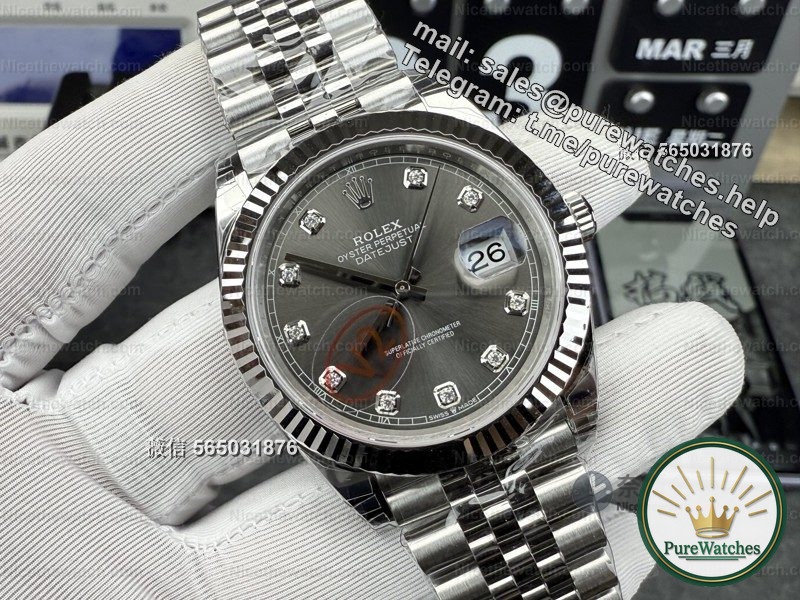 VS factory gray diamond log actual measurement: 3235 movement is as stable as an old dog, this high-grade gray is the first choice for commuting!