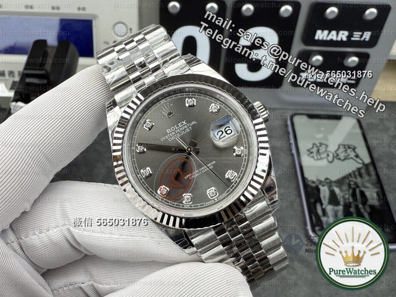 VS factory gray diamond log actual measurement: 3235 movement is as stable as an old dog, this high-grade gray is the first choice for commuting!