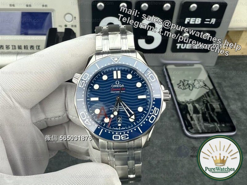 Your first choice for diving watches? Real wearing report of VS factory Haima 300 blue plate, the advantages and disadvantages are explained clearly at once