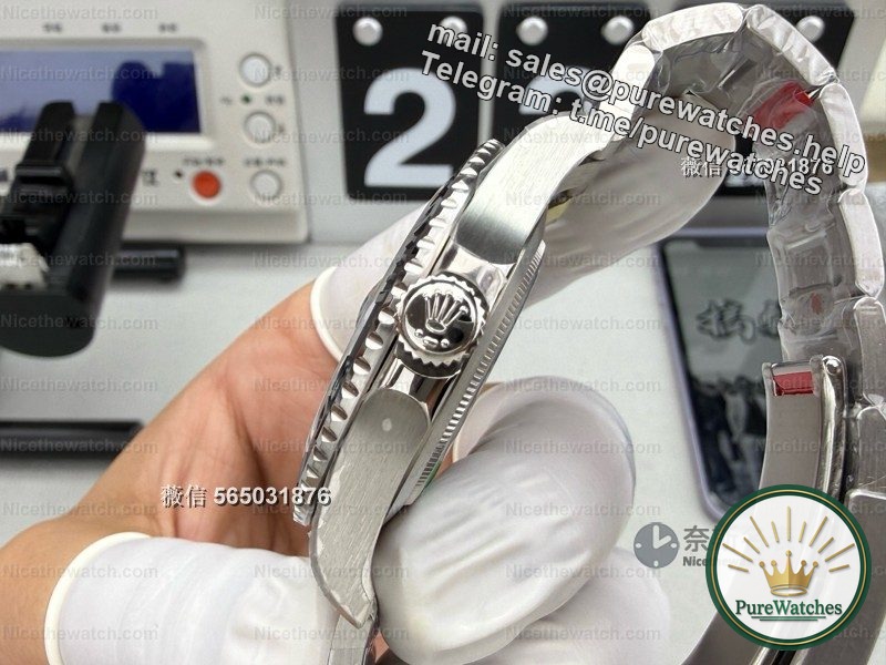 VS factory titanium yacht actual measurement: the first card-free 3235 movement + 105 grams lightweight, this replica is so amazing!