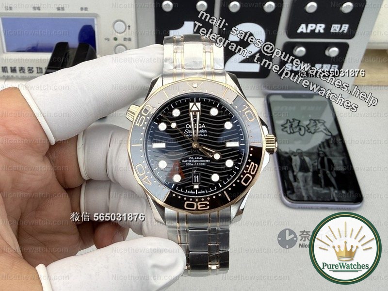 VS factory Haima 300 rose gold actual test: Dandong 8800 movement + 54 hours of power, watch it before buying it without stepping on the trap