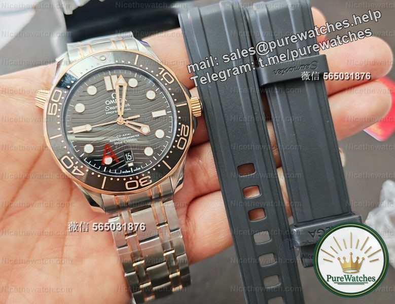 VS factory Haima 300 rose gold actual test: Dandong 8800 movement + 54 hours of power, watch it before buying it without stepping on the trap