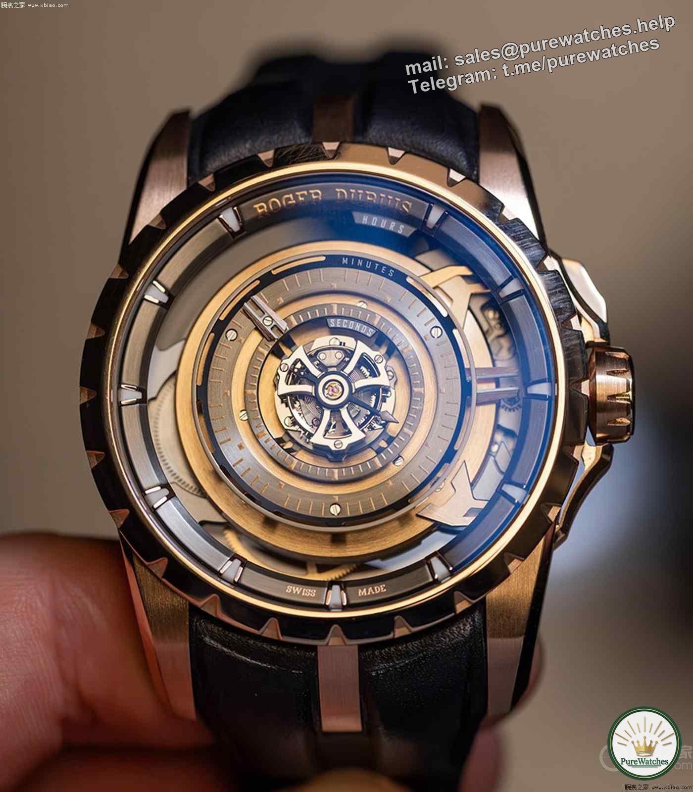 Among top luxury watches, who is the “king” of tourbillons? Roger Dubuis!