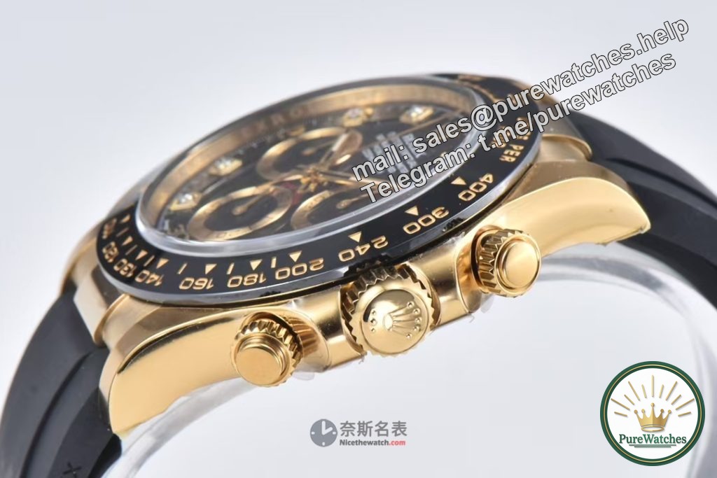 Revealing the secret of Factory C’s black gold Daytona 116518: The gap between details and authenticity