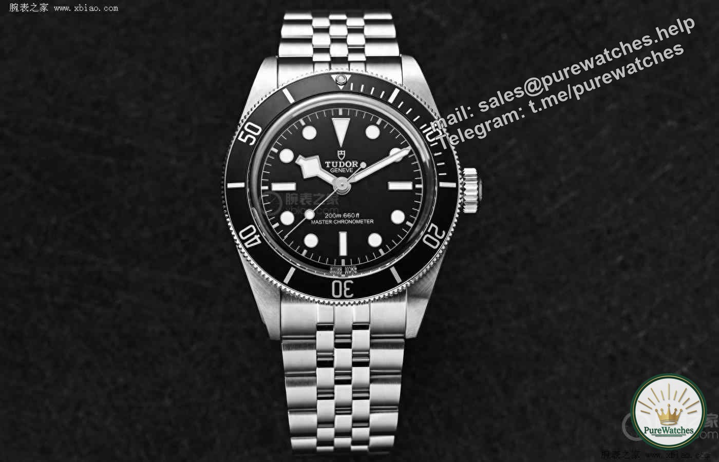 Tudor Black Bay M7941A1A0NU without calendar makes a stunning appearance, you deserve it!