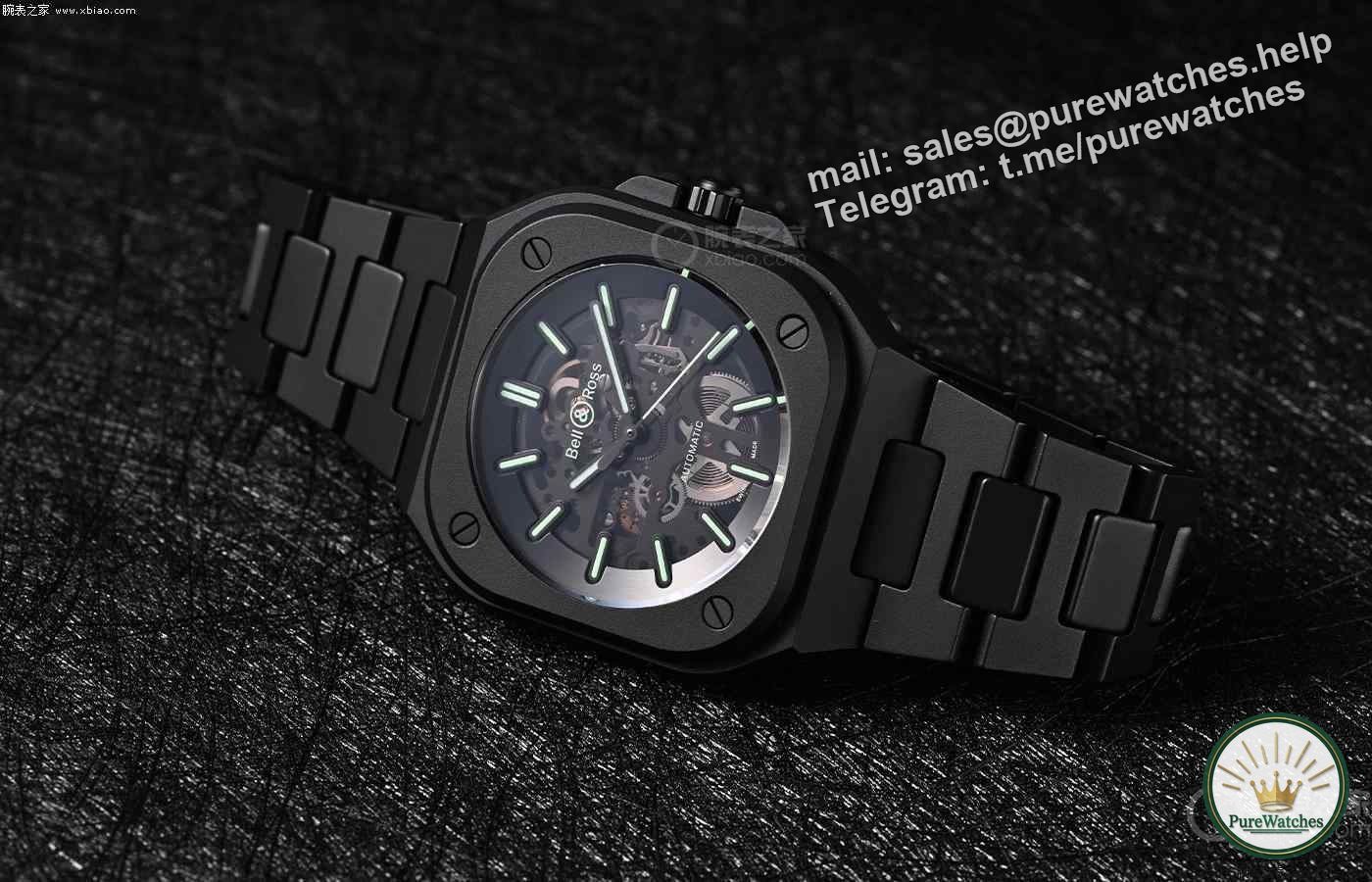 Bell & Ross’ new product makes a stunning appearance at the Geneva Watch Fair: BR 05 Black Ceramic watch ceramics new trend