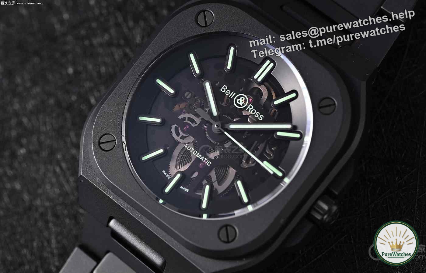 Bell & Ross’ new product makes a stunning appearance at the Geneva Watch Fair: BR 05 Black Ceramic watch ceramics new trend