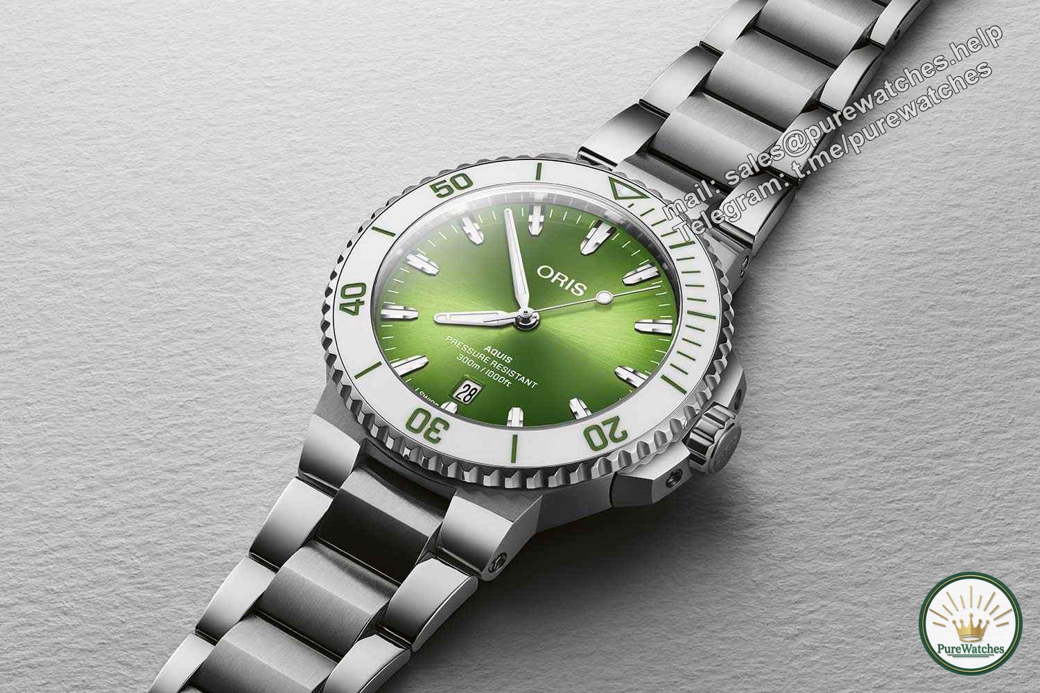 [The new summer trend favorite] Oris watermelon-colored Aquis diving watch will light up your exquisite summer!