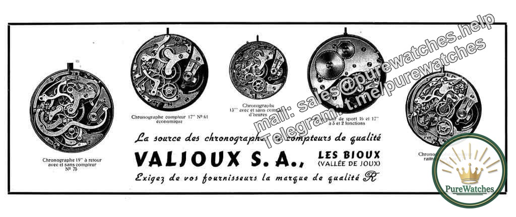 The story of a legendary movement: commemorating the 50th anniversary of the Valjoux 7750 chronograph movement