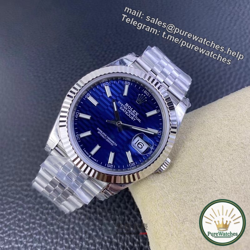 VS Factory Rolex Blue Pit Pattern Log Reproduction: Authentic Details, Hard to Tell the Authenticity!
