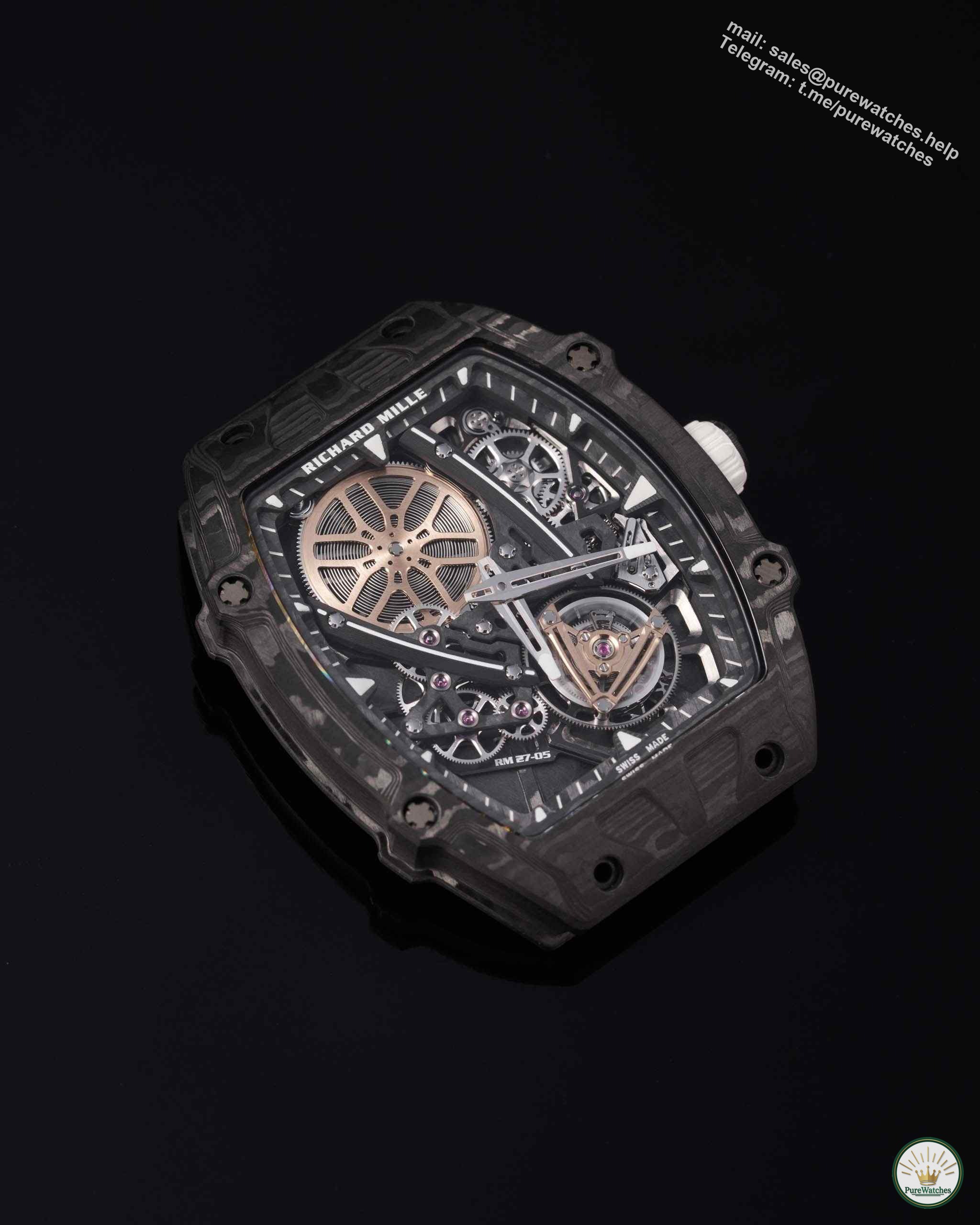 Shock is coming! Richard Mille RM 27-05 Rafael Nadal Floating Tourbillon Watch!