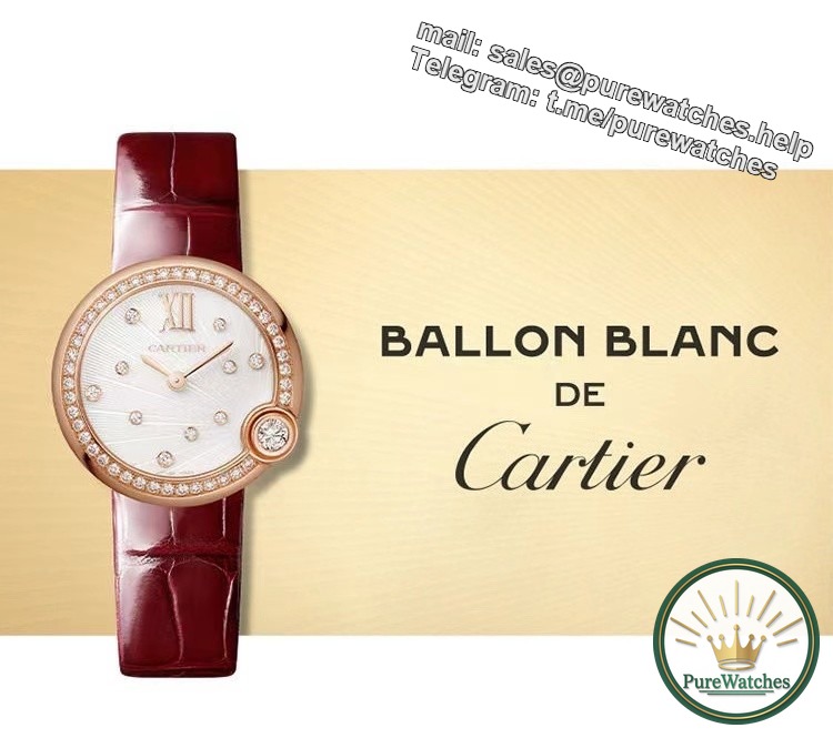 [Revealed] DR Factory Cartier White Balloon WGBL0005 Women’s Watch: Exquisite workmanship, great reputation!