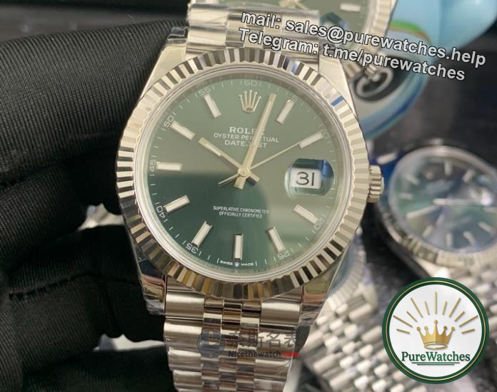 VS Factory Rolex Mint Green Datejust Caliber 3235: a new star in the replica watch industry, with a huge reputation!