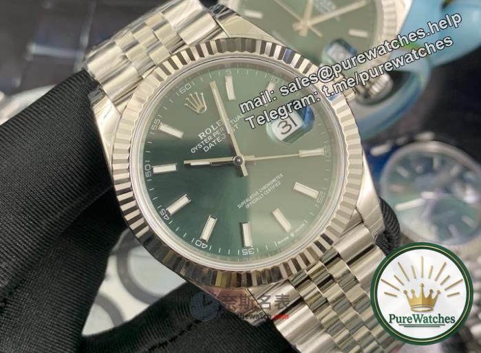 VS Factory Rolex Mint Green Datejust Caliber 3235: a new star in the replica watch industry, with a huge reputation!