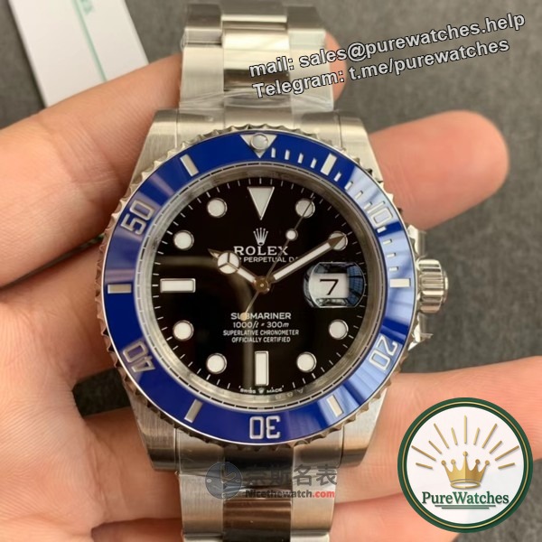 How is the VS Factory Rolex Submariner Blue Submariner 41mm doing? Is the travel time accurate? (Identification of authenticity)