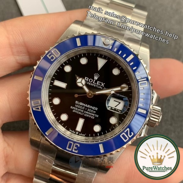 How is the VS Factory Rolex Submariner Blue Submariner 41mm doing? Is the travel time accurate? (Identification of authenticity)