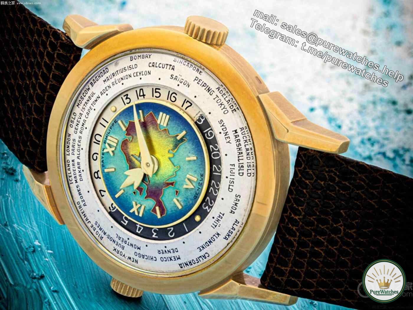 60.67 million yuan! Patek Philippe Ref.2523J world time watch sold for a sky-high price!