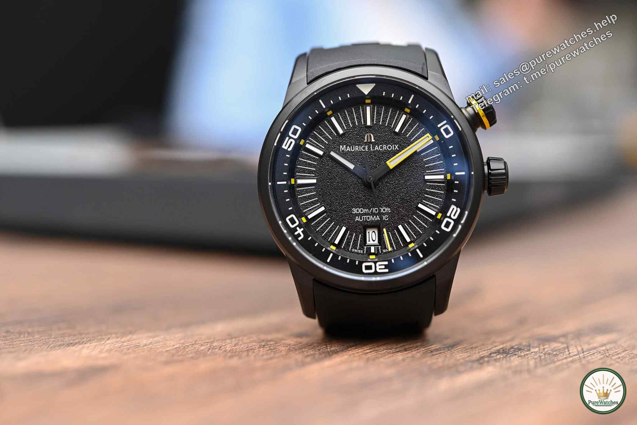 【The big news is coming! ] Maurice Lacroix’s new Pontos S Diver diving watch will make you fall in love with the new diving trend!