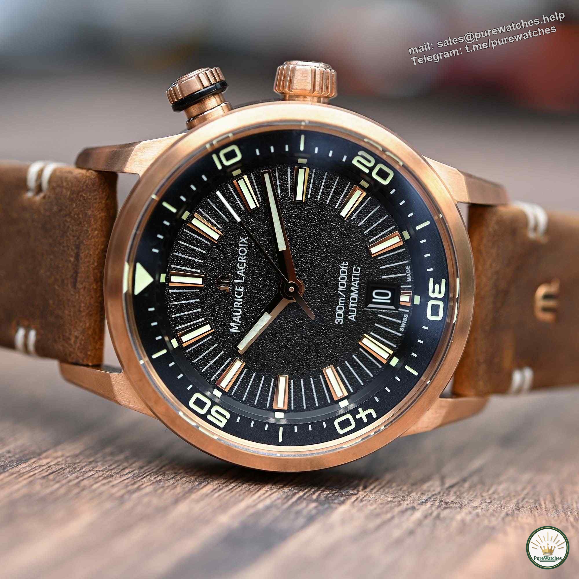 【The big news is coming! ] Maurice Lacroix’s new Pontos S Diver diving watch will make you fall in love with the new diving trend!
