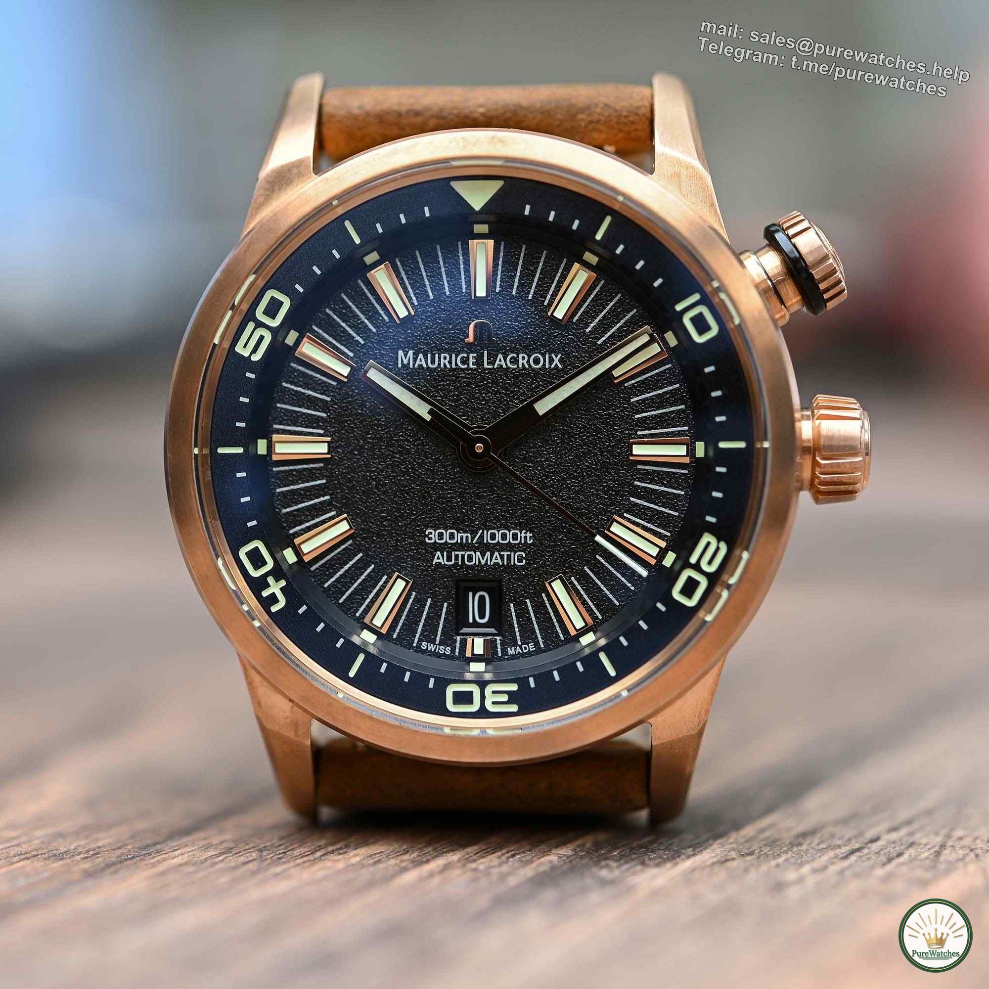【The big news is coming! ] Maurice Lacroix’s new Pontos S Diver diving watch will make you fall in love with the new diving trend!