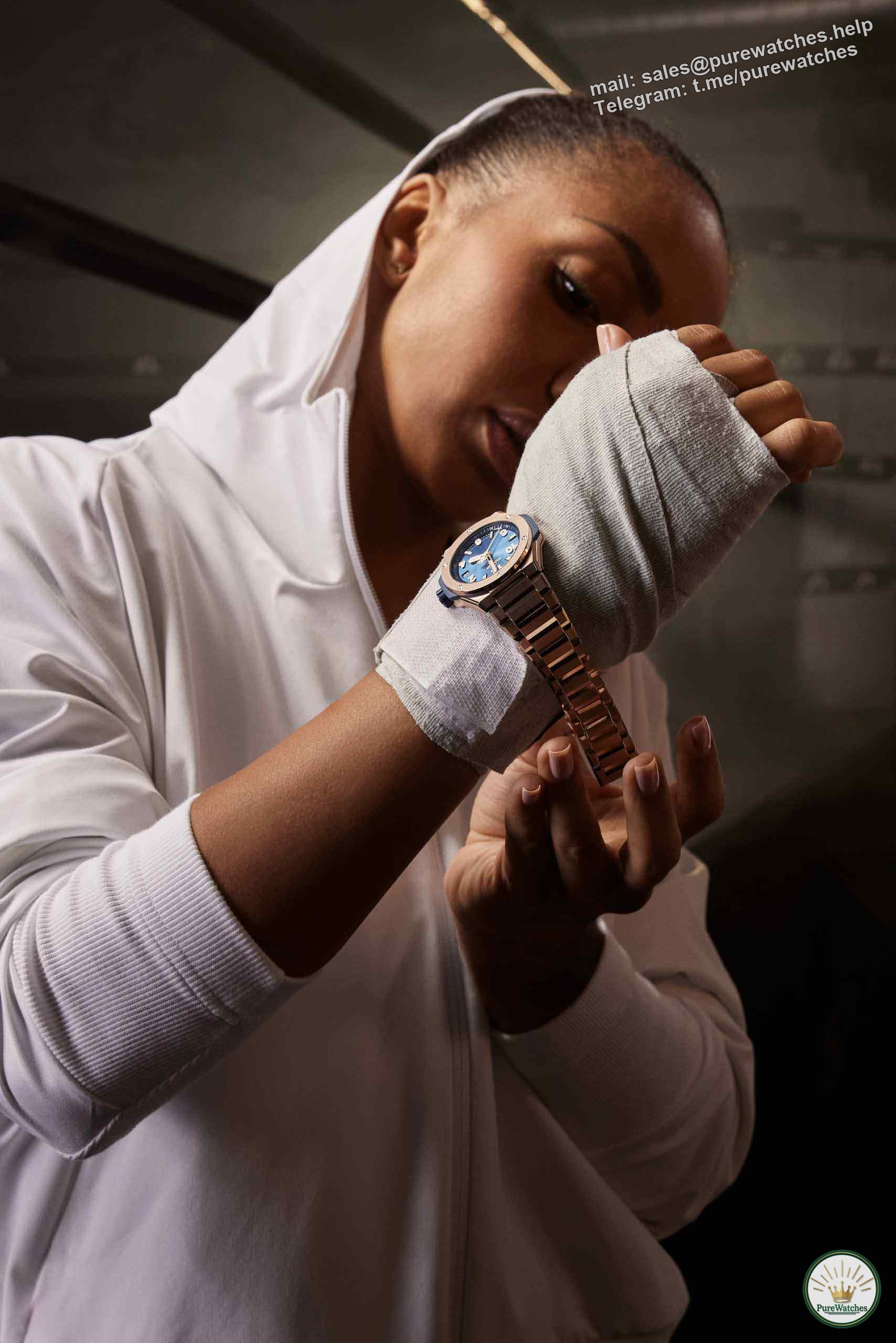 [Hublot joins hands with the Queen of Boxing] Estelle Mosley makes a shining appearance to create a legend of female power!