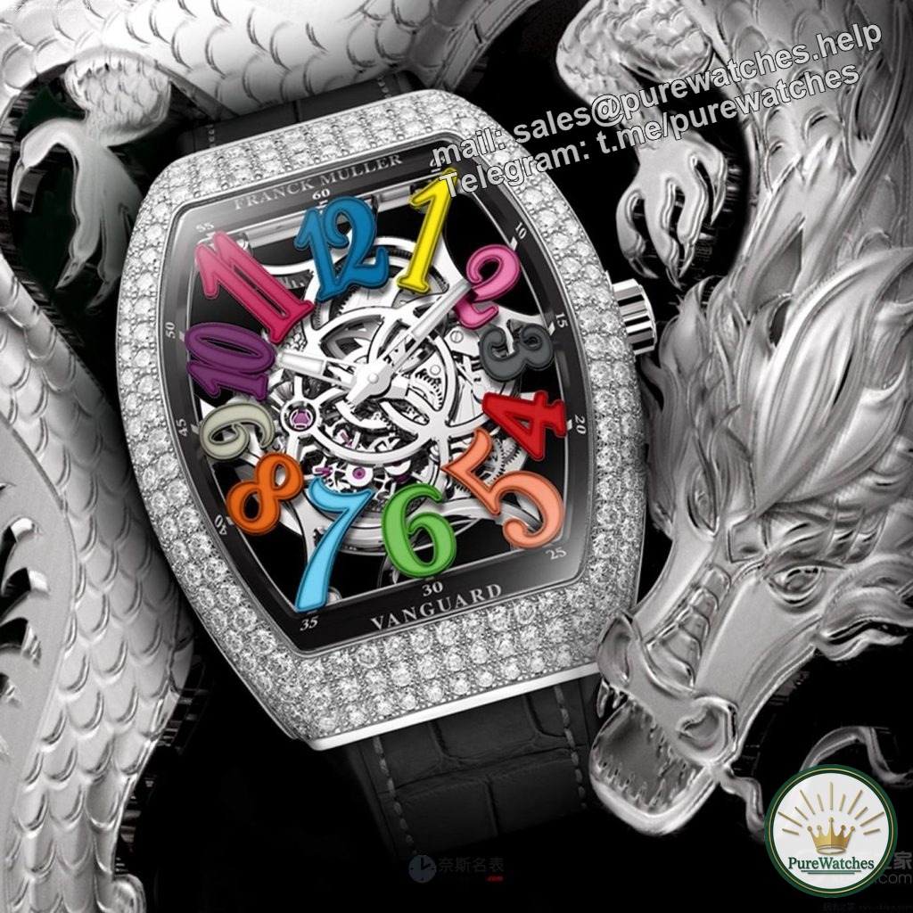 To welcome the Chinese New Year, Franck Muller launches a diamond-encrusted limited edition watch with the mysterious charm of the dragon!