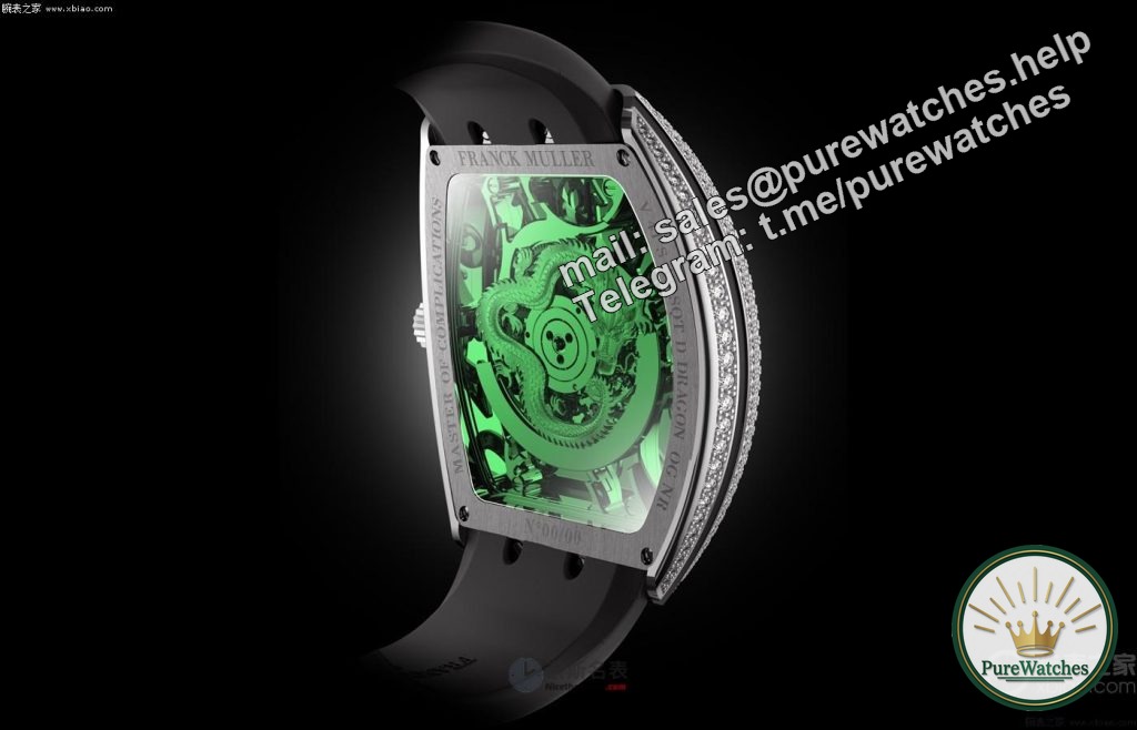 To welcome the Chinese New Year, Franck Muller launches a diamond-encrusted limited edition watch with the mysterious charm of the dragon!