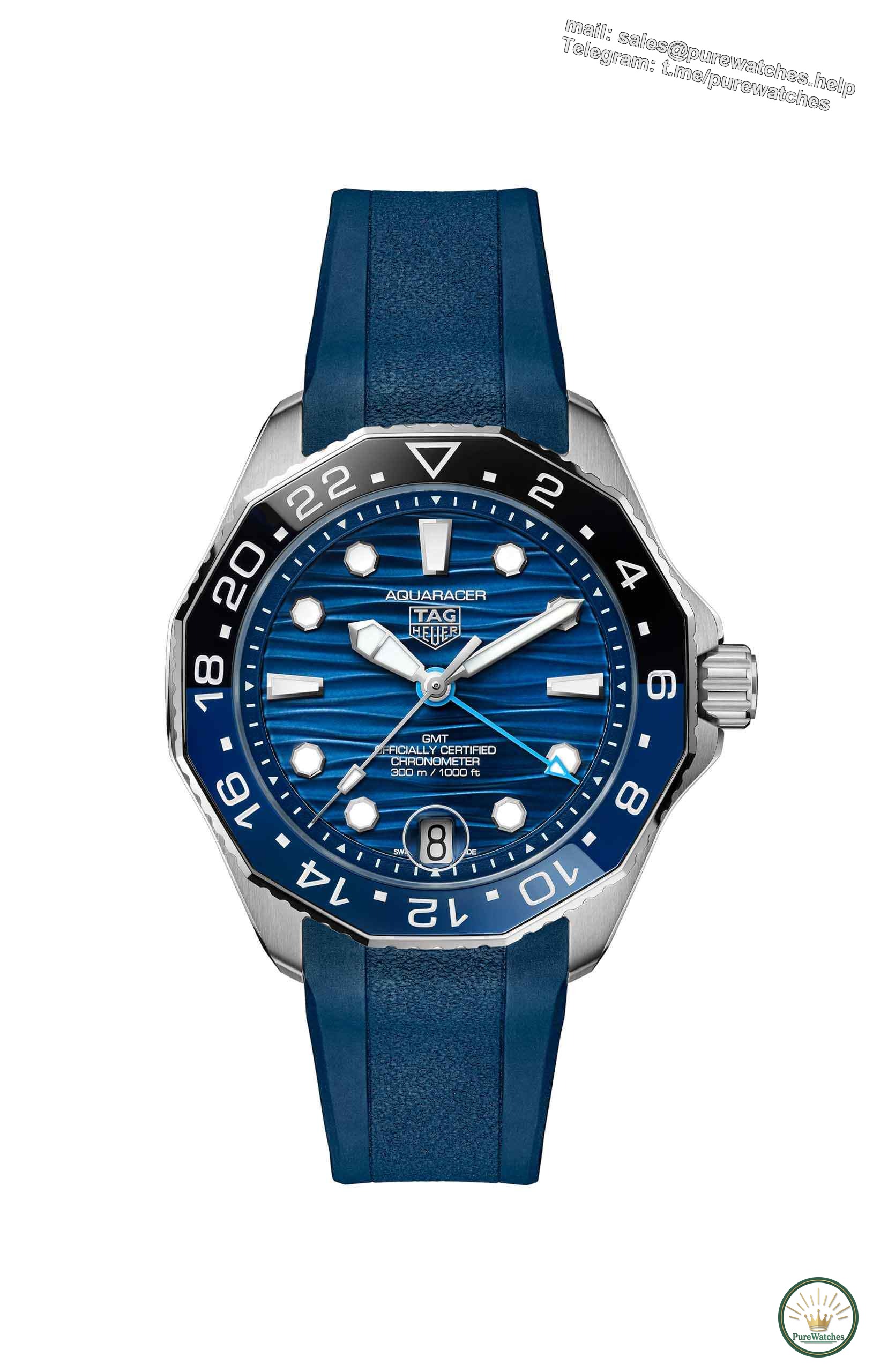TAG Heuer Aquaracer PROFESSIONAL 300 calendar watch and dual time watch officially unveiled