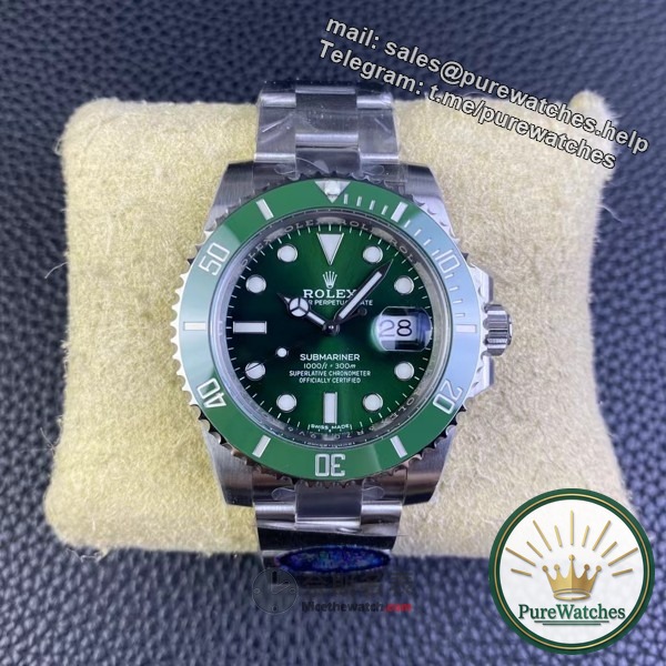 Reveal the authenticity! How can a novice identify the latest version of Factory C Rolex Green Submariner at a glance?