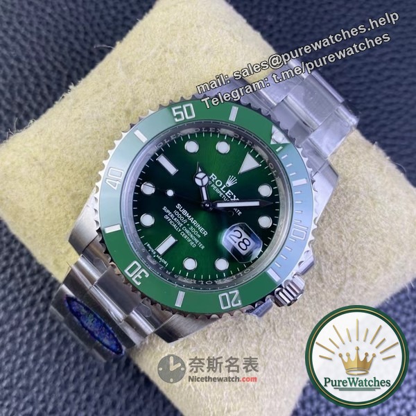 Reveal the authenticity! How can a novice identify the latest version of Factory C Rolex Green Submariner at a glance?