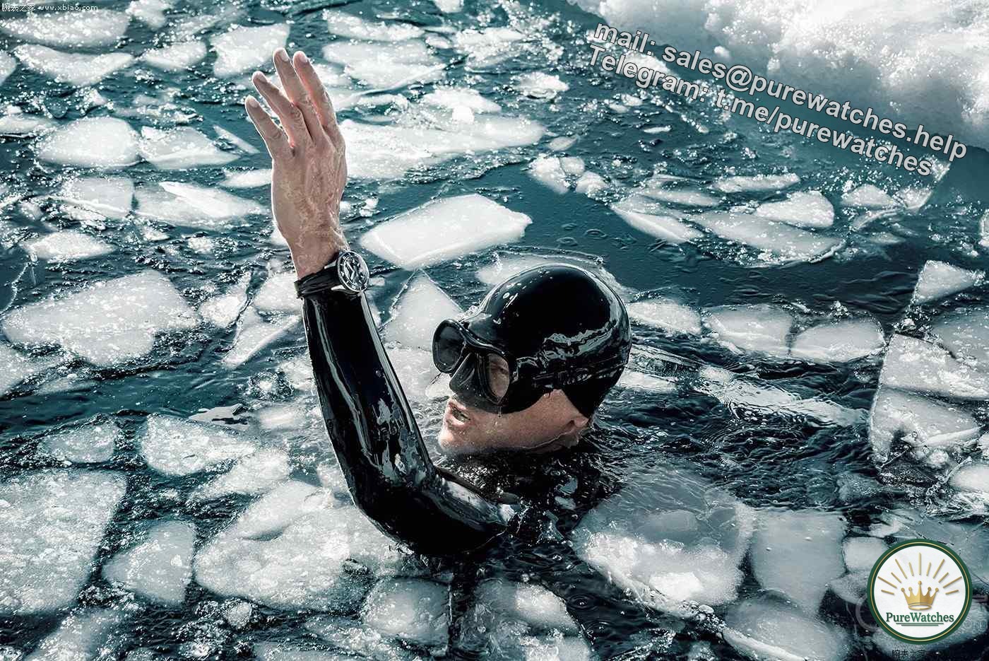 Challenging the limits of the deep sea, the Montblanc Glacier Series Diving Anaerobic Watch is a special 4810-meter diving watch with a public price of RMB 74,000.