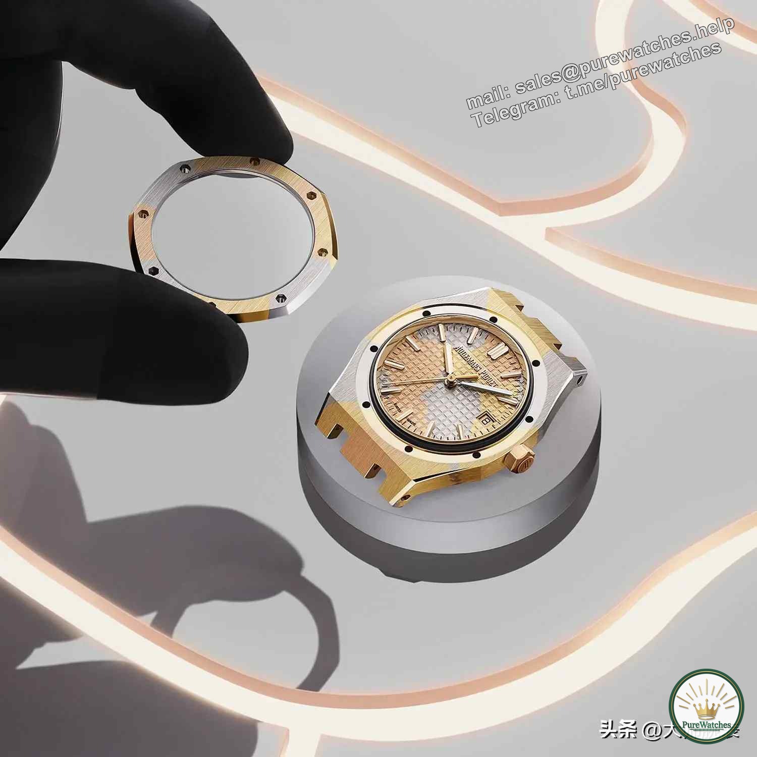 Uncover the secret of Audemars Piguet’s innovation: the mixture of camouflage alloy and three-color precious metals subverts the traditional watchmaking process!