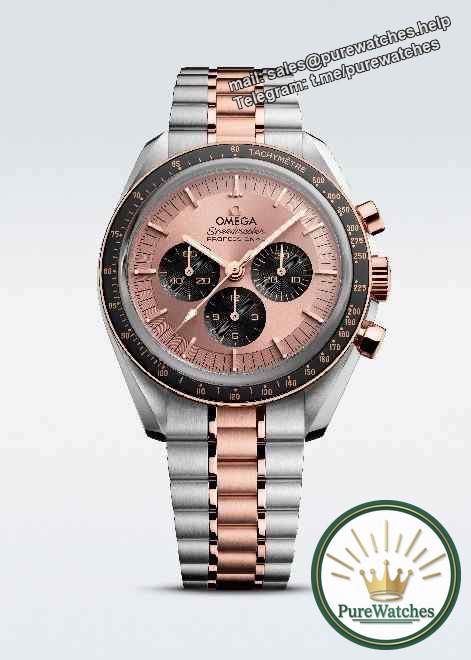 Omega’s new Speedmaster Moonwatch gold model makes its debut