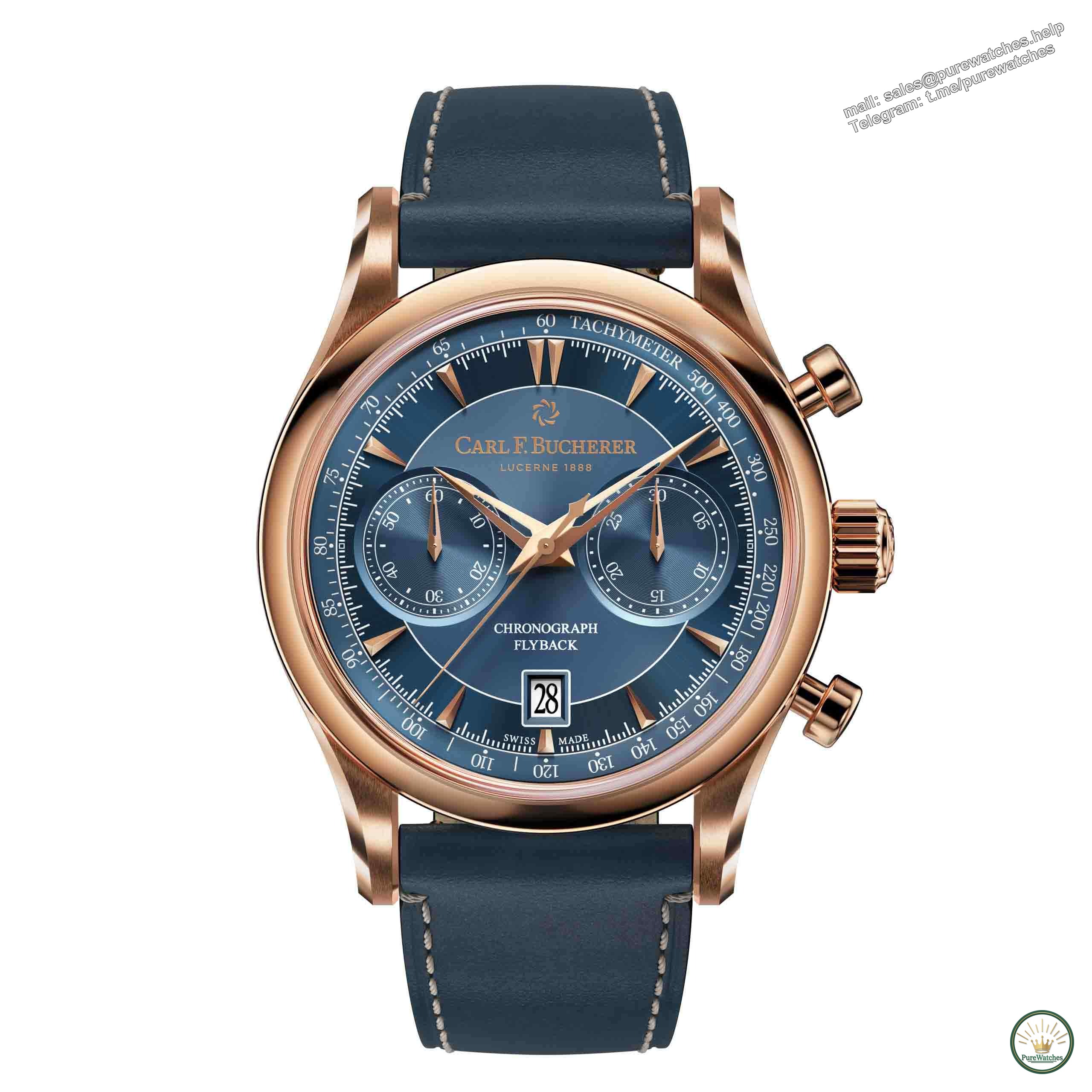 Bucherer Maliron Flyback Chronograph is newly launched, with a new review!