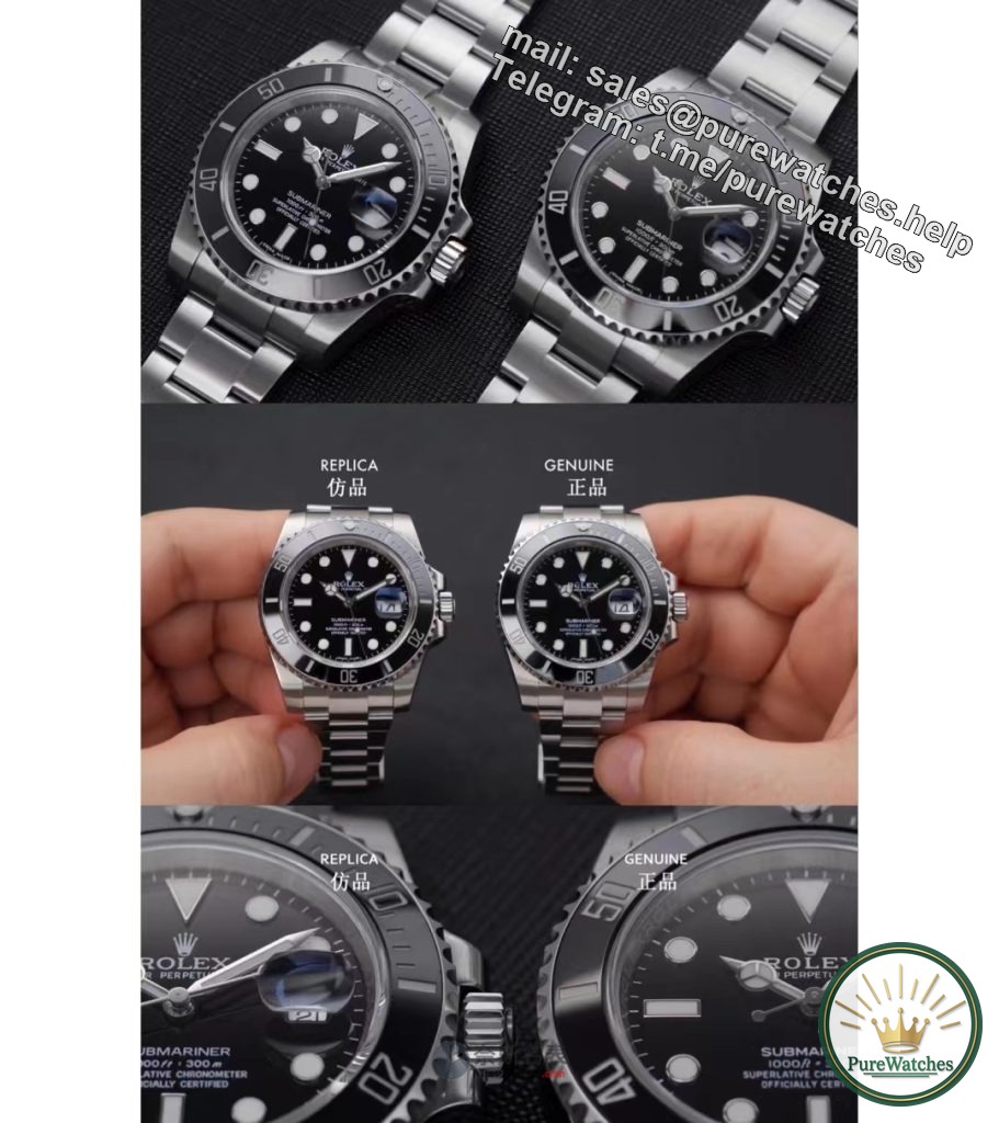 A dad-level comparison of the real and fake Rolex Blackwater Ghost (new) teaches you how to quickly identify the real and fake Rolex Blackwater Ghost at a glance