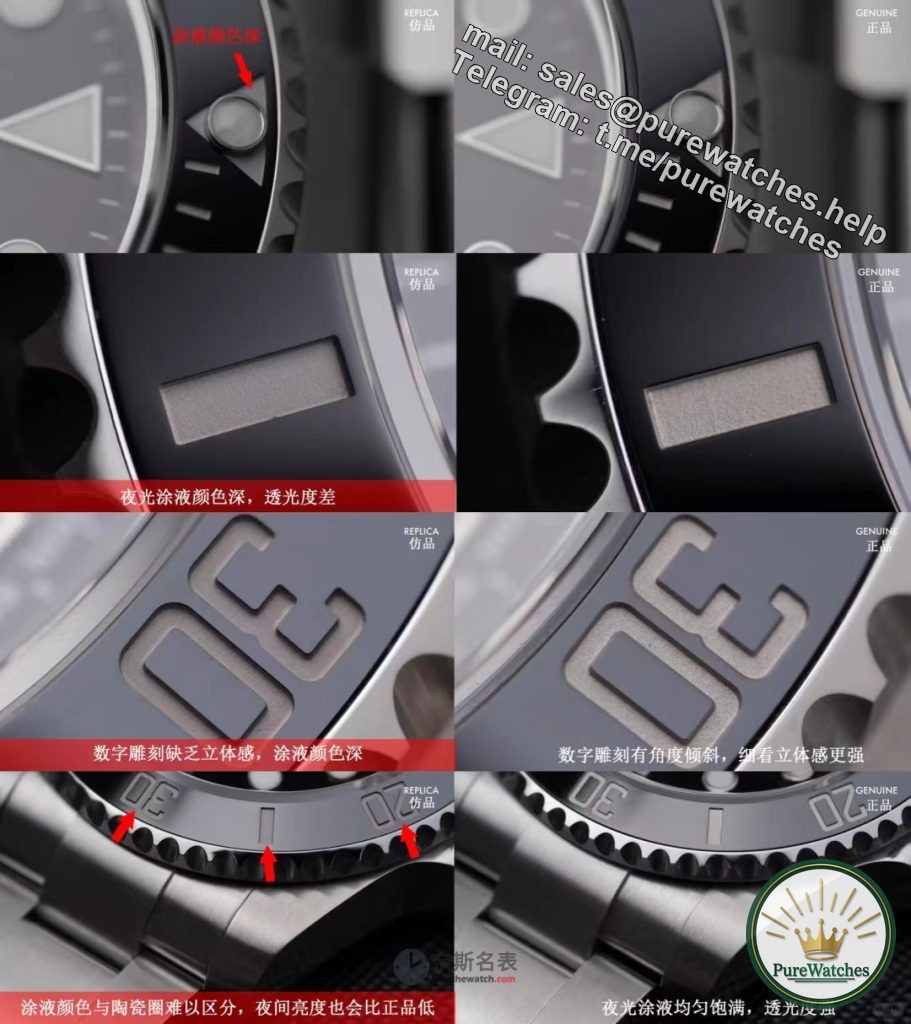 A dad-level comparison of the real and fake Rolex Blackwater Ghost (new) teaches you how to quickly identify the real and fake Rolex Blackwater Ghost at a glance