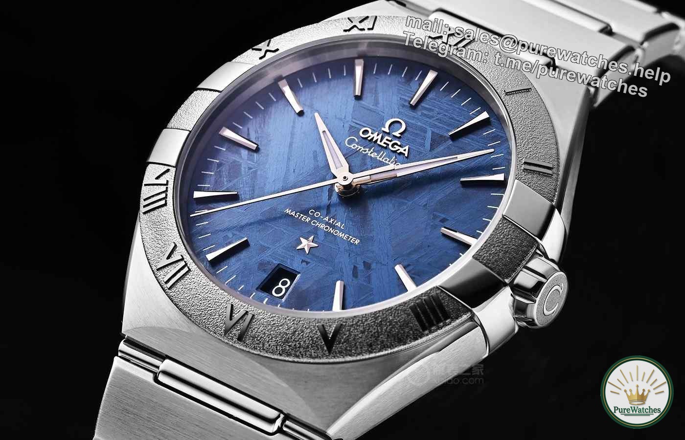 2024 Omega Constellation new meteorite dial, public price 75,800 yuan