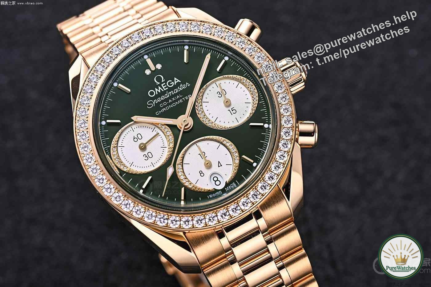 Omega’s new Speedmaster 38mm watch, priced at 376,200 yuan